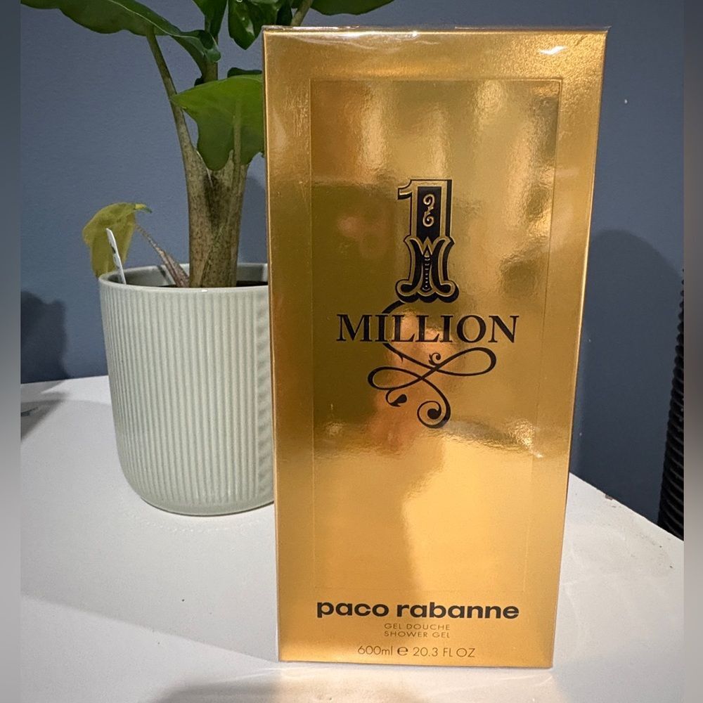 Paco Rabanne 1 Million Shower Gel 600 ml / 20.3 oz Jumbo Size New In Box